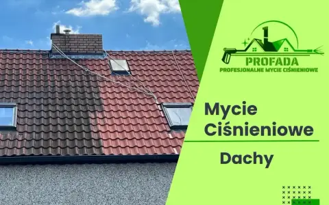 Profesjonalne mycie dachu cena za m2. Efekt czystego dachu po myciu ciśnieniowym. Zobacz, jak odmienić swój dom!