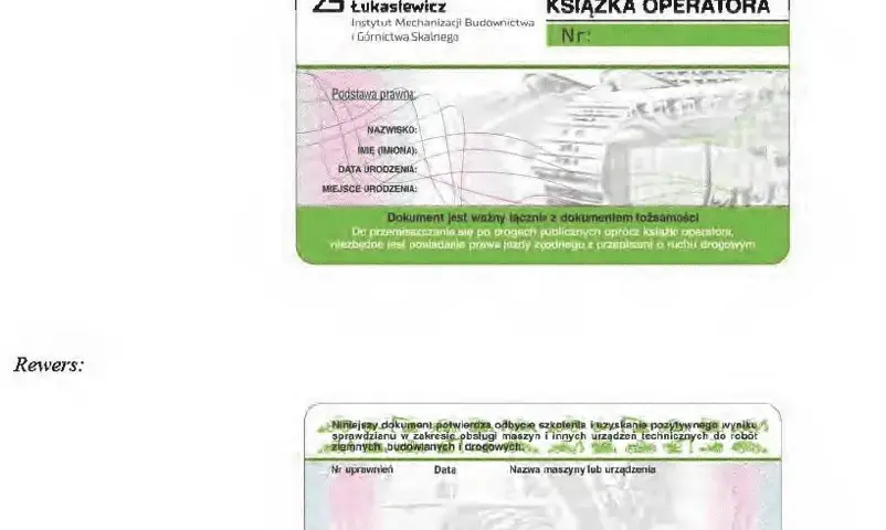 Kto wydaje uprawnienia na koparki i jakie są wymagania?